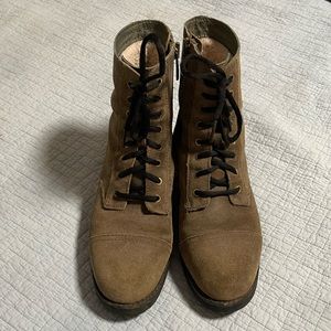 UGG Suede Lace-up boots